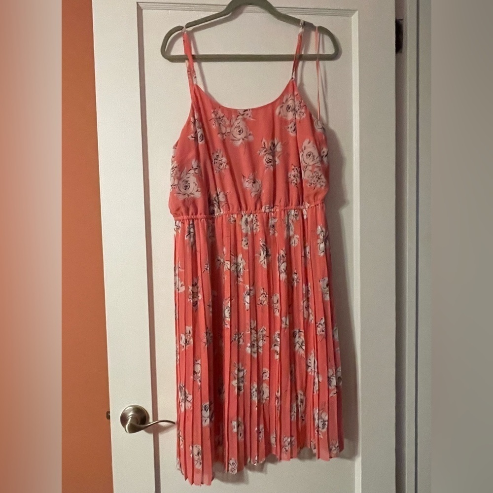 Elle Dress, salmon/pink color, size XL, worn once
